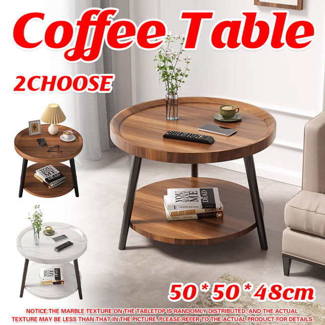 Minimalist Small Coffee Table Round Table Living Room Furniture Modern Design