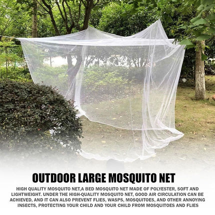 Outdoor Big Mosquito Net Ultra Light Portable Encrypted Thickened Travel Camping