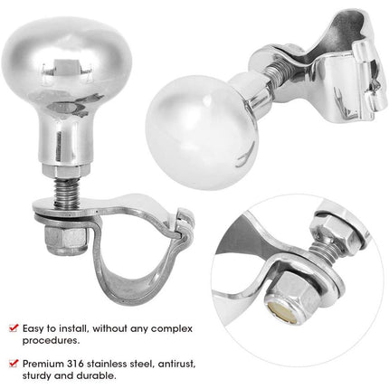 Yacht Steering Wheel Power Ball Grip Marine Accessory Hand Control Ball Grip