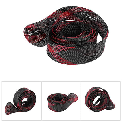 4PCS Retractable Fishing Rod Protector Mesh Tube Durable Lightweight 35x170mm