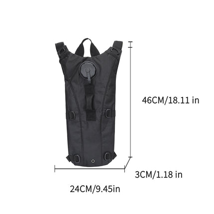 Hydration Bladder Backpack 3L Outdoor Cycling Hiking Running 4 Colours 46 x 24cm