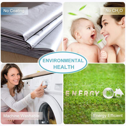 Self Adhesive Door Curtain with Velcro Blackout Thermal Privacy Shade