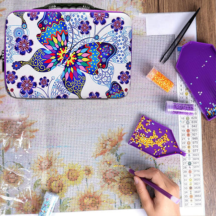 108PCS Diamond Painting Tool Set Multicolour For DIY Crafts Durable Easy To Use