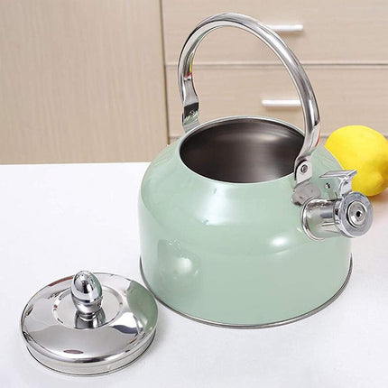 Stainless Steel Kettle 2.5L Household Water Boiler Anti Scalding Tea Pot Durable