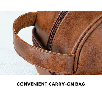 Vintage Toiletry Bag Water-proof for Travel Home Daily Cosmetic Storage Use