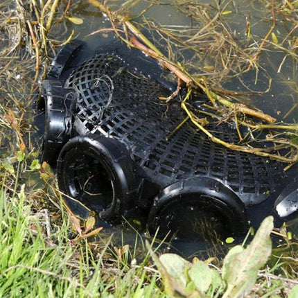 10Hole Eel Fishing Trap Cage Loach Fish Shrimp Net Folding Portable Catch Basket