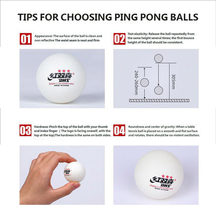 20Pcs Pro Indoor High Bounce Table Tennis Balls for Ping Pong Competition Use