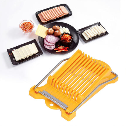 Home Kitchen Slicer Stainless Steel Blade Durable Multifunctional Easy to Clean