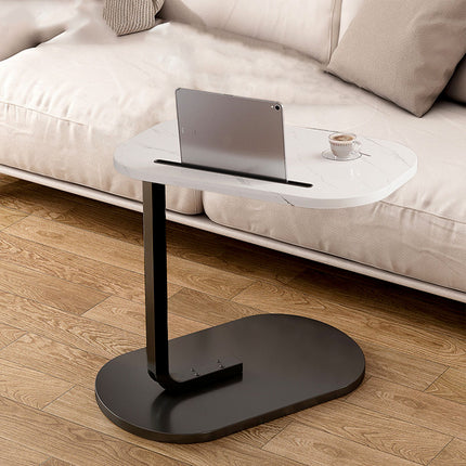 Mini Side Table Wooden Board Movable Lightweight Small Desk Compact Home Office