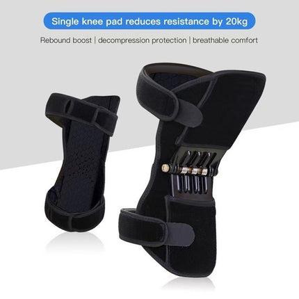 Adjustable Knee Support Booster Brace for Lifting Squatting Hiking and Sports