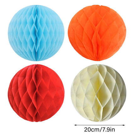 Paper Honeycomb Lanterns 10pcs Hanging Party Decorations Holiday Event Supplies