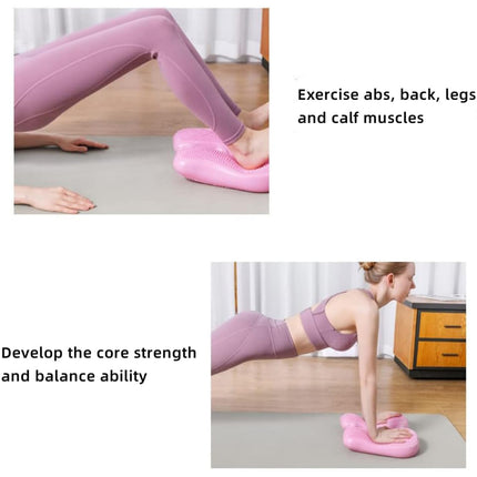 Inflatable Foot Pedal Stepper Fitness Equipment Non Slip Durable for Home