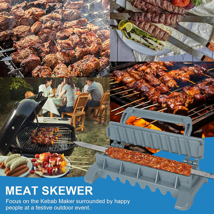 Foldable Barbecue Mold Grill Accessories Non Stick Heat Resistant Durable