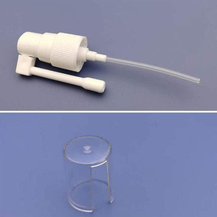 50PCS Rocker Sprayer 360 Degree Spray Bottle Small White Refillable Mist Container