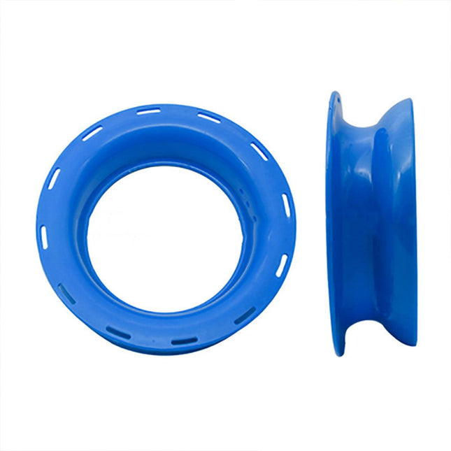 Plastic Fishing Gear Angling Hand Wire Coil Reel Spool Tackle Box Accessories