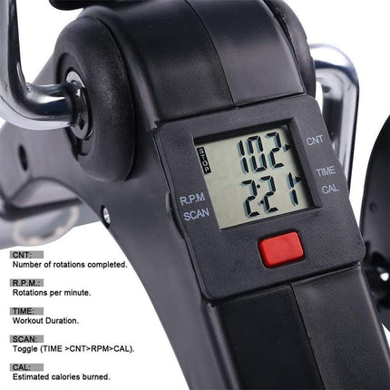 Mini Folding Exercise Bike Home Mini Fitness Equipment Foldable Adjustable AUS
