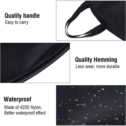 Road Mountain Bike Wheel Bag Wheel Set Pouch Water-Resistant Durable Fabric