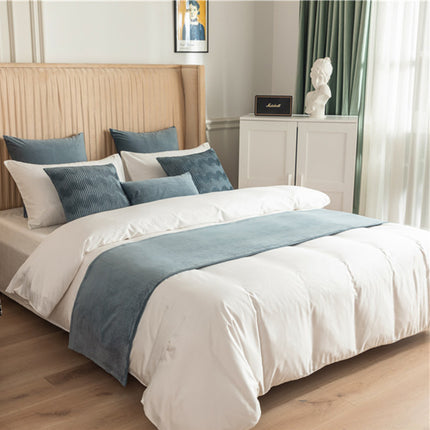 Minimalist Fashion Versatile Double Sided Bed Runner Bed Scarf Comfortable