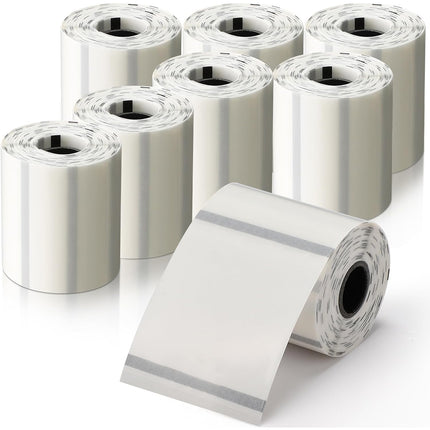 Transparent Thermal Label Printer Paper Roll Self Adhesive 220pcs Per Roll
