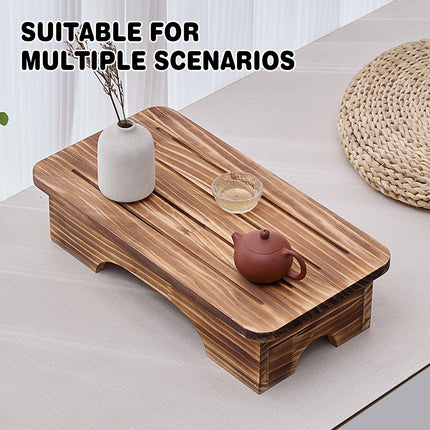 Solid Wood Small Stool Footrest Step Stool Shoe Changing Low Bench Indoor Use