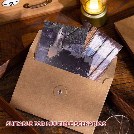 Kraft Paper String Tie Envelopes 3 Size Options