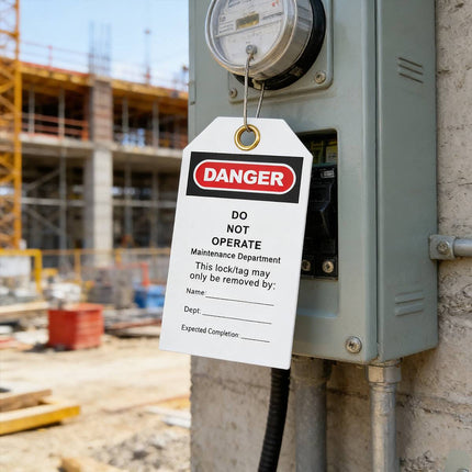 Danger Do Not Operate Safety Tags 30 Pack 13.6x7.5cm