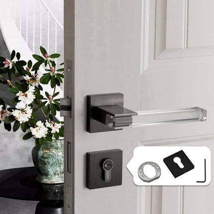 Square Lock Cylinder Decorative Cover 3 Colours