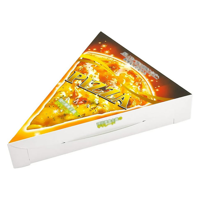 100PCS Triangle Pizza Box Food Grade Material Oil Proof for Takeaway Delivery
