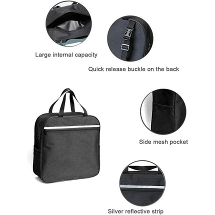 Wheelchair Bag Rear Hanging Storage Backpack Multifunctional Armchair Organizer
