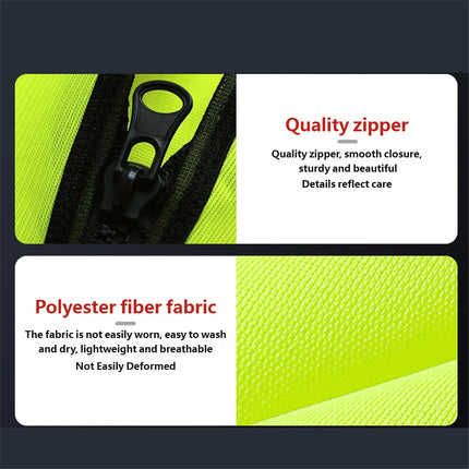 Reflective Safety Vest Breathable High Visibility Durable for Road Construction
