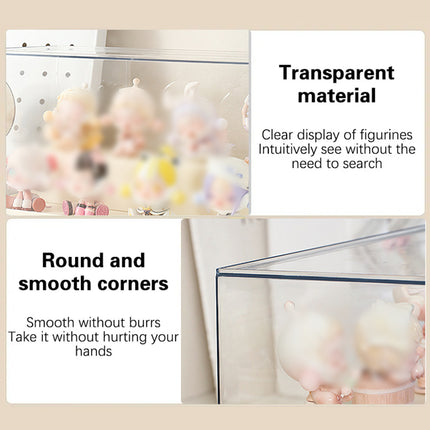 Blind Box Storage Display Rack Transparent Acrylic Collectible Display Case