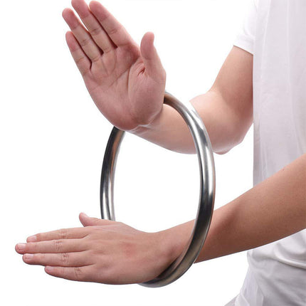 Wing Chun Weighted Training Steel Ring Wear Resistant for Martial Arts Practice