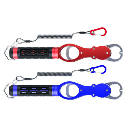 Multi Function Fish Control Clamp with Scale Fishing Tool Portable Lip Gripper