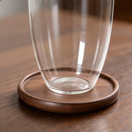 4Pcs Wooden Creative Heat Resistant Coaster Set Table Mat For Coffee Tea Desk