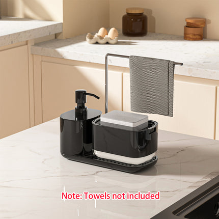 Hand Soap Liquid Press Dispenser Leak Proof For Kitchen Bathroom Easy Refill