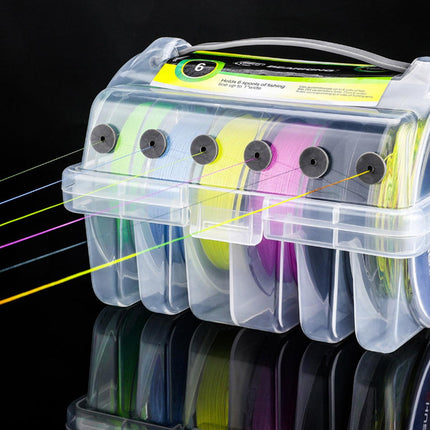 Multifunctional Fishing Line Organizer Storage Box Tackle Management Holder