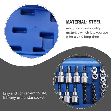34 in 1 Screw Combination Tool Multi Function Screwdriver Repair Kit Household