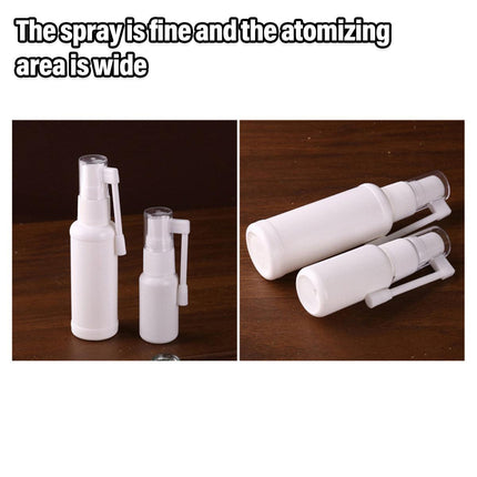 50PCS Rocker Sprayer 360 Degree Spray Bottle Small White Refillable Mist Container