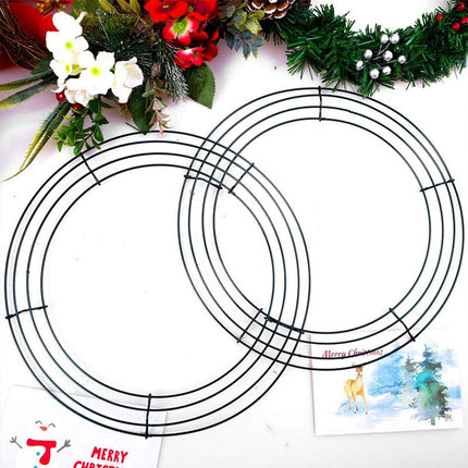 Festive Christmas Wreath Wire 10pcs Small Roll Floral Craft Decoration Supplies