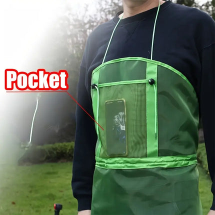 Lawn Mowing Logging Protective Apron Anti-Cut Anti-Splash Waterproof Durable