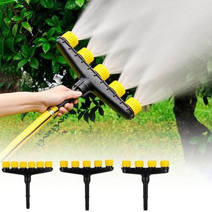 High-Flow Multi-Nozzle Atomizing Sprinkler for Garden and Vegetable Watering