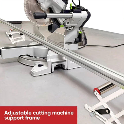 Adjustable Cutting Machine Support Frame Table Saw Stand Roller Support 2pcs