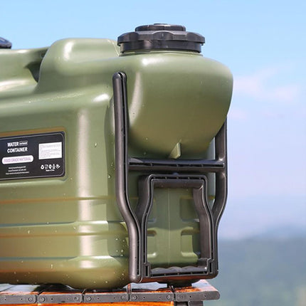 28L Portable Camping Water Storage Tank with Tap Leak Proof Easy Carry Handheld