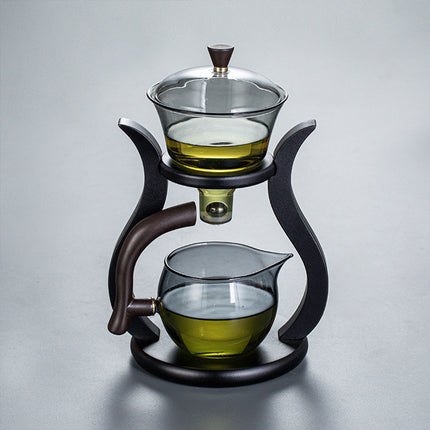 Glass Tea Set Household Set Transparent Teapot And Teacup Set Heat Resistant