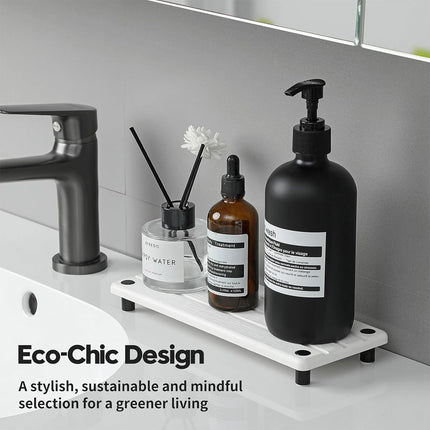 Diatom Mud Storage Rack Absorbent Bathroom Sink Drain Mat for Quick Drying