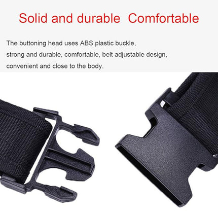 10 in 1 Multifunction Utility Waist Belt with Pouches for Outdoor and Work Use
