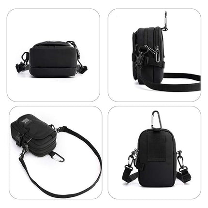 Multi Functional Shoulder Crossbody Bag Coin Purse Water Resistant Daily Use