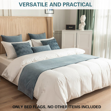 Minimalist Fashion Versatile Double Sided Bed Runner Bed Scarf Comfortable