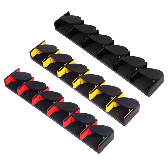 Fishing Rod Display Rack Vertical Horizontal Plastic Bracket for Gear Collection