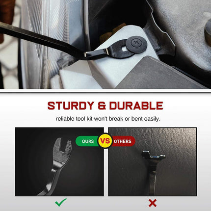 415PCS Car Buckle Set for Auto Body Trim Bumper Fender Panel Replacement Repair